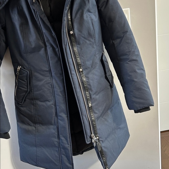 Mackage Kerry Down Parka in Navy - Picture 5 of 16